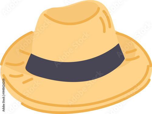 Hand-Drawn Hat and Cap Vector Set for Fashion and Seasonal Designs