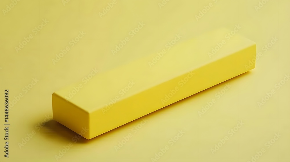 Abstract Yellow Block Minimalist Product Display Background Abstract Yellow Block Minimalist Product Display Background