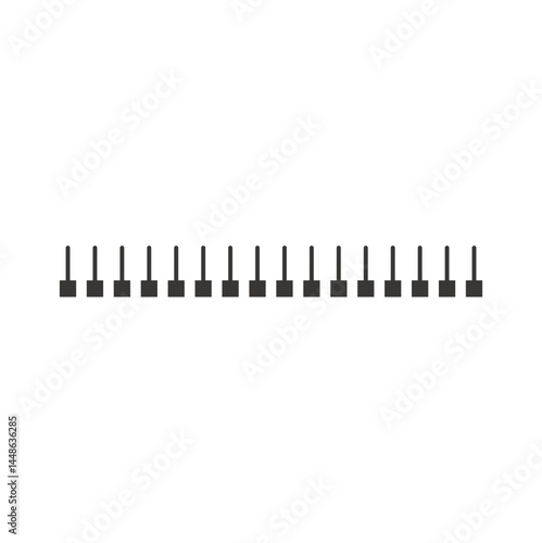 Metal binders. Notebook and calendar clips. Spiral and rings bonding stationery Vector notebook illustration.