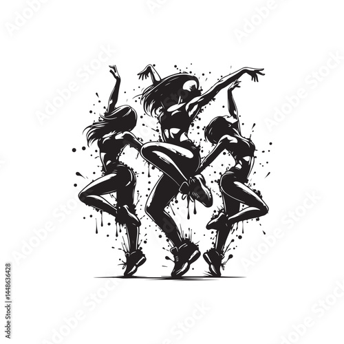 Popping Dancers Vector (4).eps