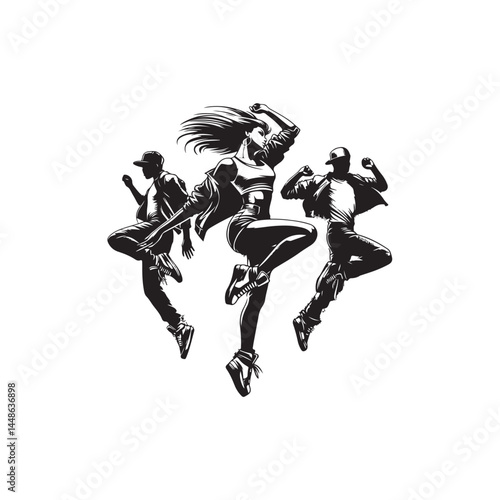 Popping Dancers Vector (7).eps