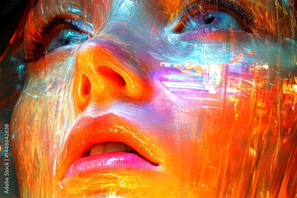 Medical struggle. Metaphorical headache physical senses, of a ailment and suffering. Painful experience. Burden of illness. Pain of disorder - headache: abstract image of individual status.