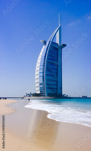 Sail of Luxury: Burj Al Arab at Sunset