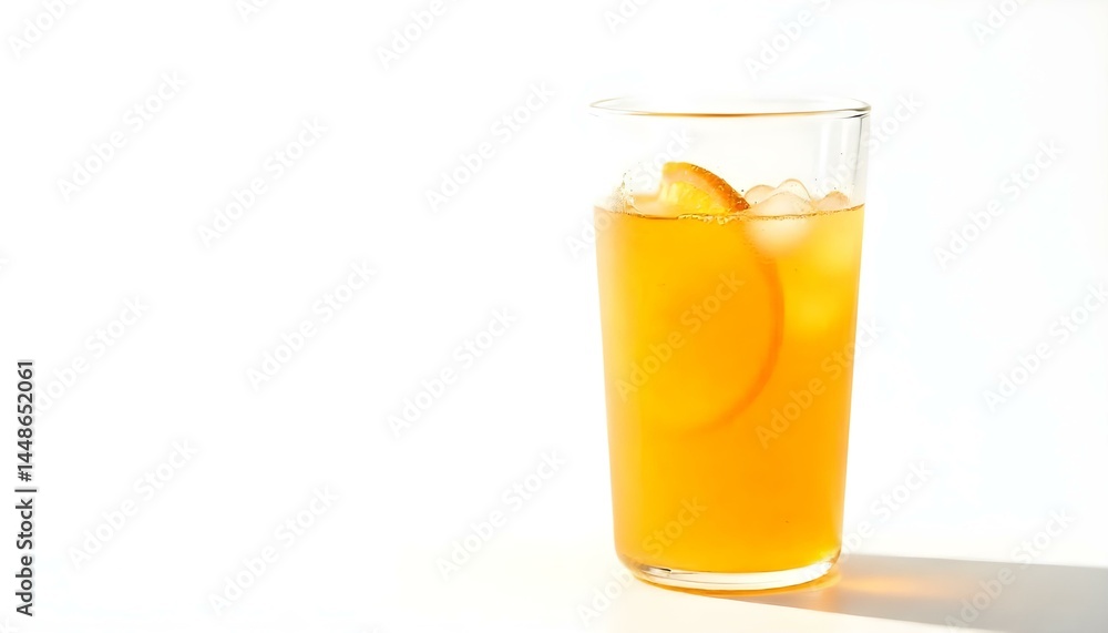 Juice bottle isolated on white background Juice bottle isolated on white background
