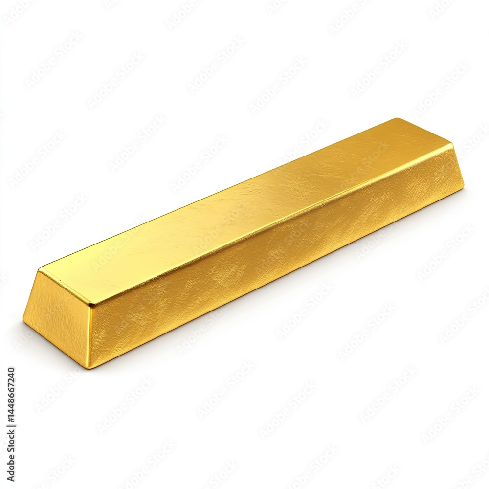 Gleaming Gold Bar Wealth with Success, and Investment. Gleaming Gold Bar Wealth with Success, and Investment.