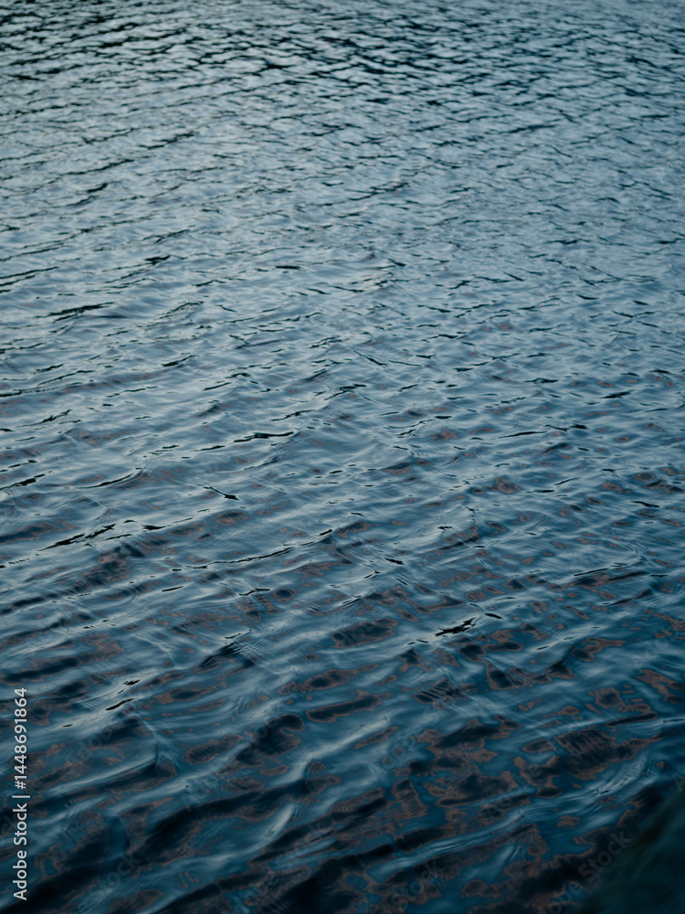 Obraz premium blue water reflection