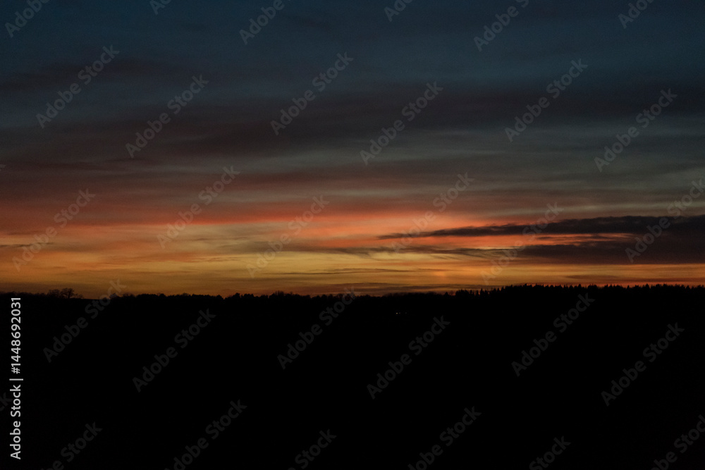 Obraz premium sunset in the sky
