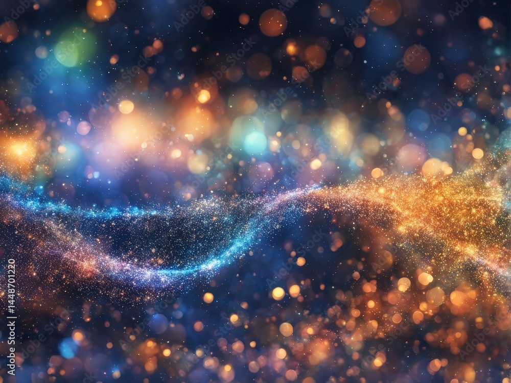 Obraz premium colorful background with stars