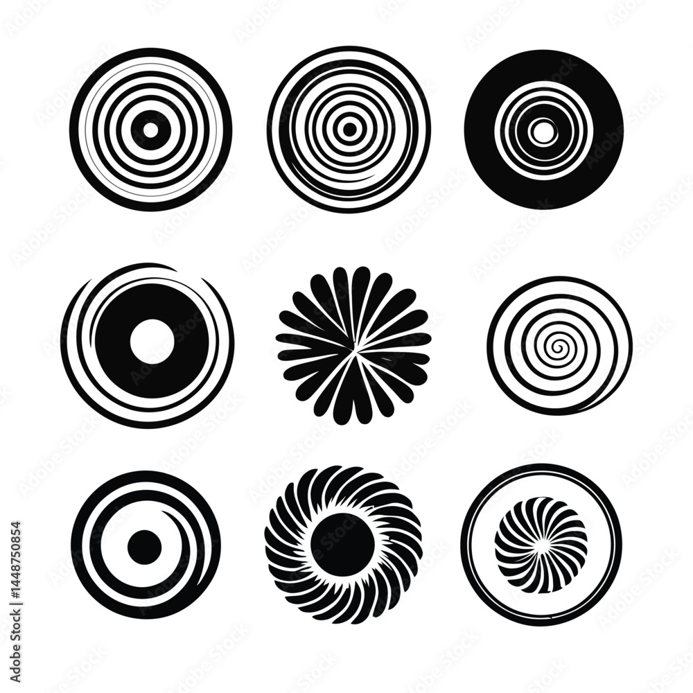 Circle Silhouette Vector Set Bundle Vector
Circle Silhouette Vector Set Bundle Vector