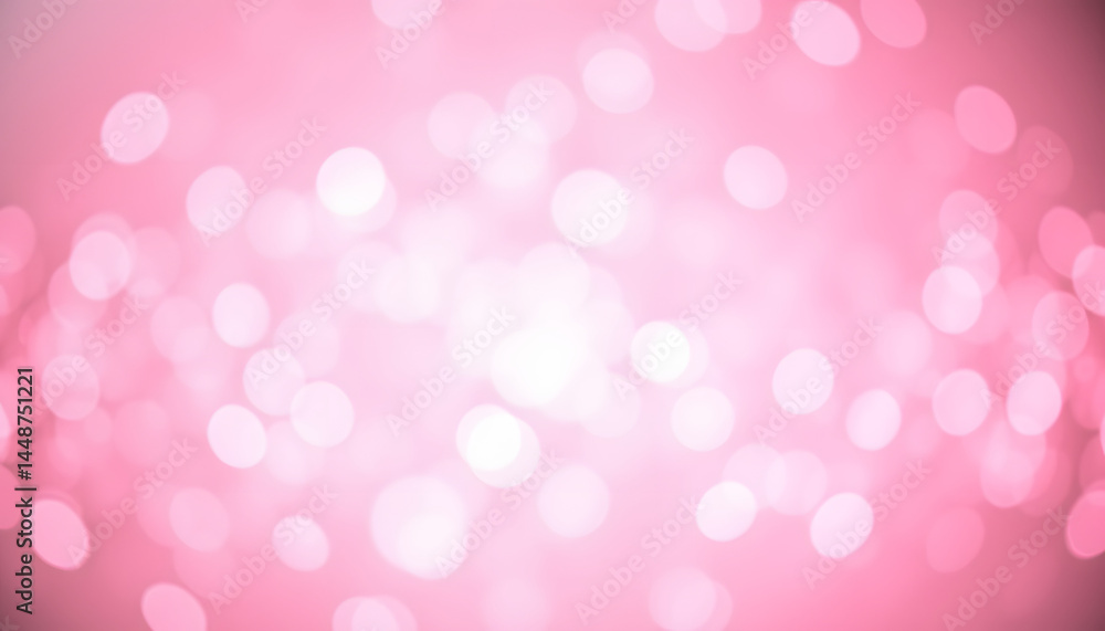 Glitter pink background in blur. Abstract shiny background. Banner. Selective focus, Dynamic motion. with white shades Glitter pink background in blur. Abstract shiny background. Banner. Selective focus, Dynamic motion. with white shades