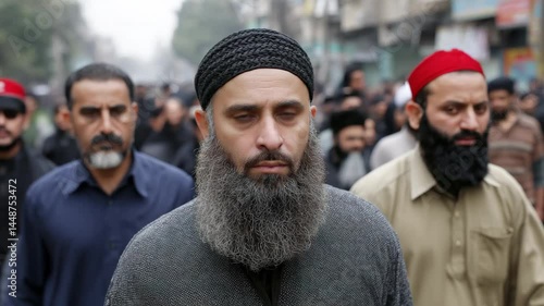 Marching for justice, a powerful display of solidarity and faith in the heart of the city during a significant cultural event