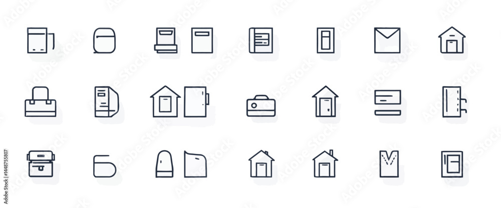 icon sheet, simple shapes, Net icons icon sheet, simple shapes, Net icons