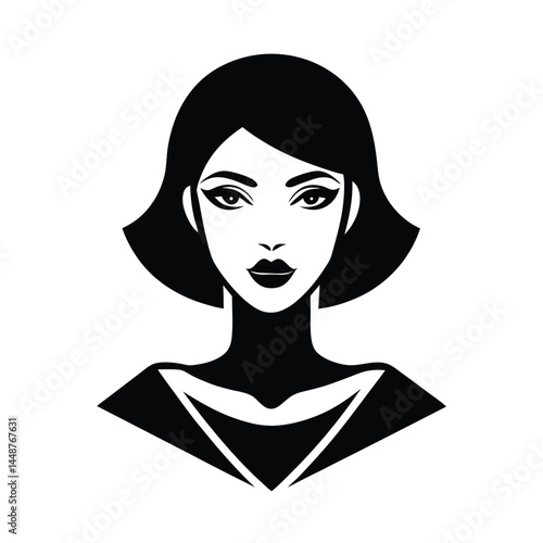 woman with long hair