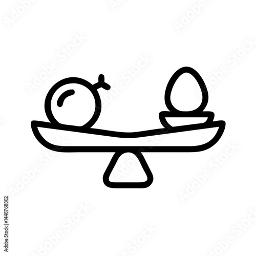 Balanced Meal Representation in Minimalist Style  
