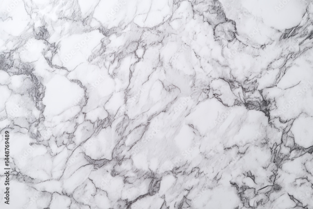 Fototapeta premium White marble texture with gray veining creates an elegant and timeless design for interiors.
