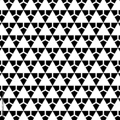 Seamless pattern with triangles. Triangles