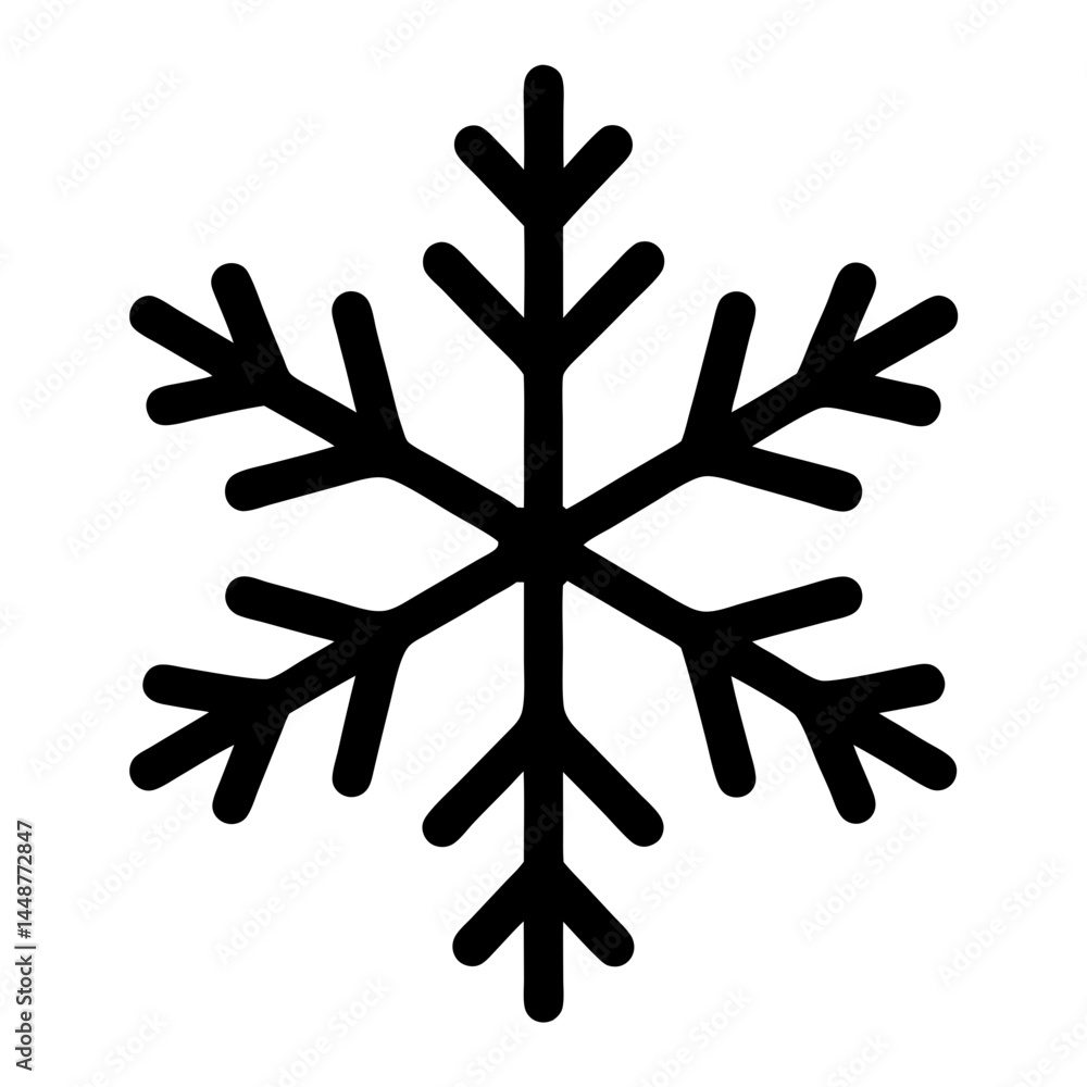 A black and white drawing of a beautiful intricately designed snowflake A black and white drawing of a beautiful intricately designed snowflake