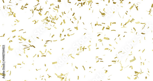 Transparent Multicolored confetti with Festival seamless pattern for calibration photo. 