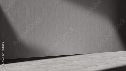 Organic drop shadow on a white wall