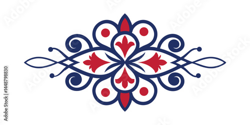 victorian graphics ornament vector art illustration