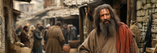 Obraz na płótnie A New Testament period photograph of one of Jesus' disciples w salonie