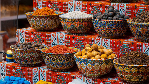 Fototapeta Naklejka Na Ścianę i Meble -  Spices at the market Muscat, Oman. High quality photo