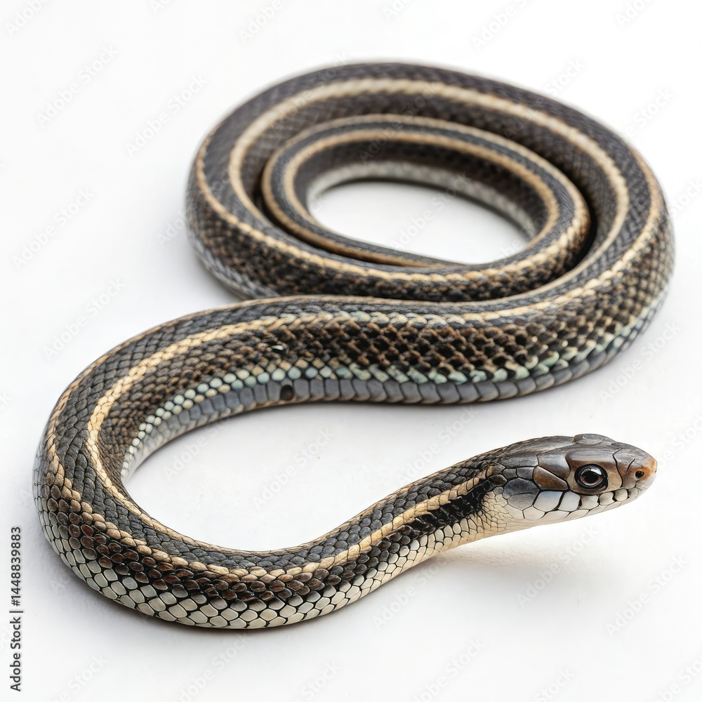 snake on a white background snake on a white background