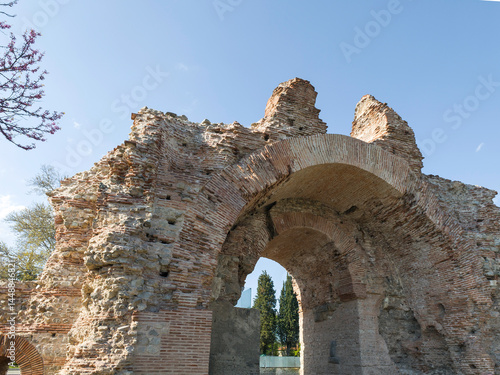 Obraz na płótnie Roman fortifications in town of Hisarya, Bulgaria w salonie