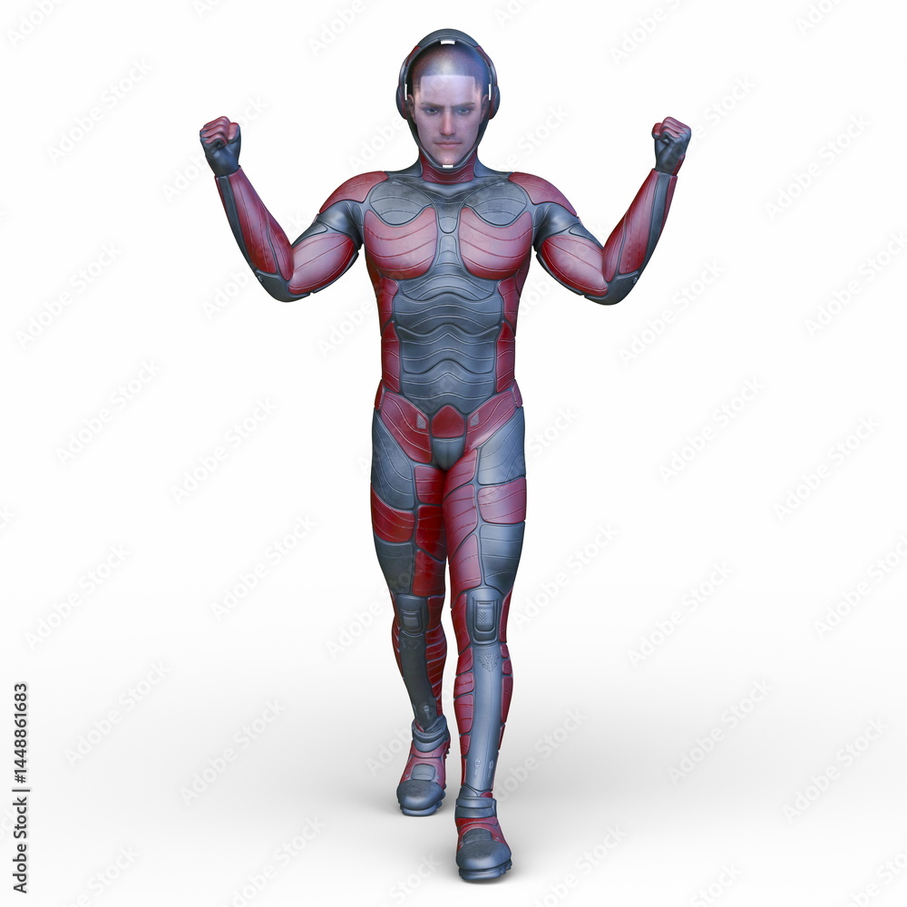 サイバーマン 3DCGレンダリング サイバーマン 3DCGレンダリング