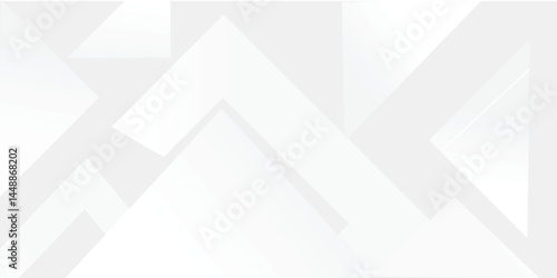 Abstract white background. Minimal geometric white light background abstract design.