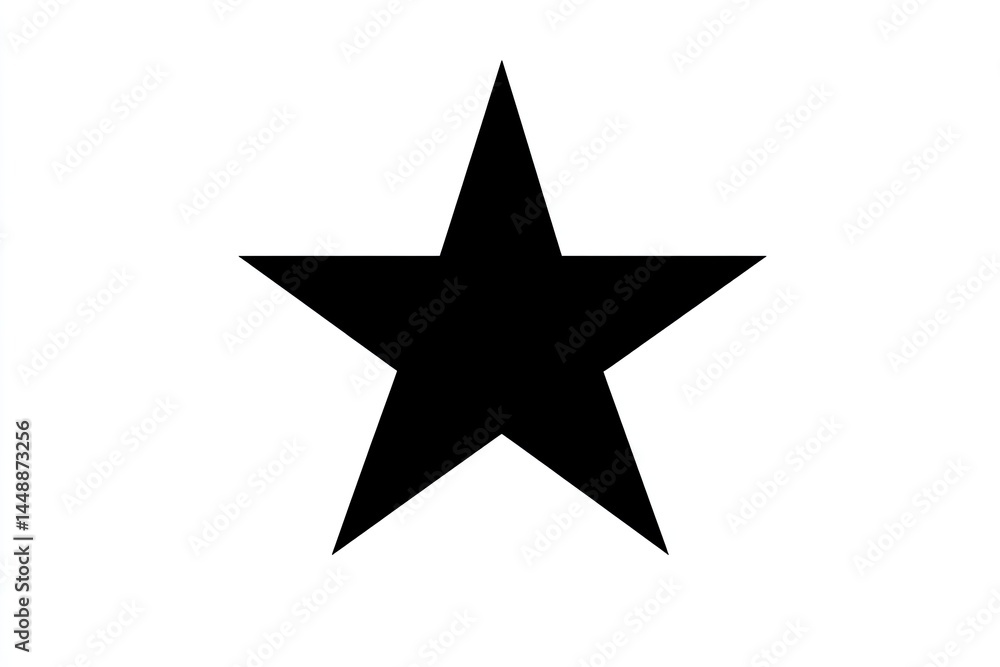 Simple Black Star Icon Simple Black Star Icon