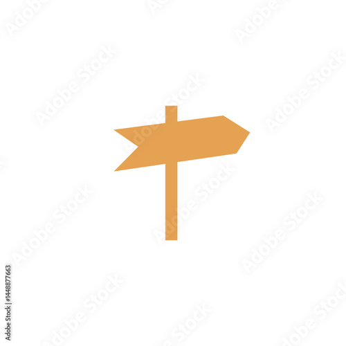 Wallpaper Mural wooden plank signboard direction logo design Torontodigital.ca