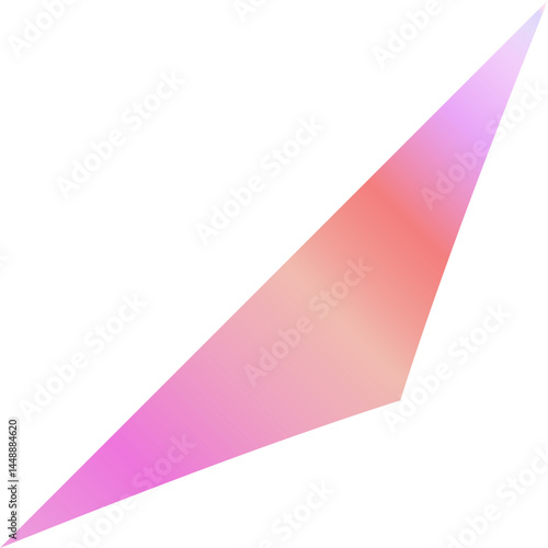 Free Download Vibrant Spiked Gradient Elements in Pink, Bubblegum and Peachy Orange Hues – Abstract Modern Shapes for Bold Creative Design - GFXLoad