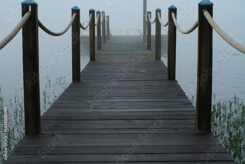 Foggy Boat Ramp