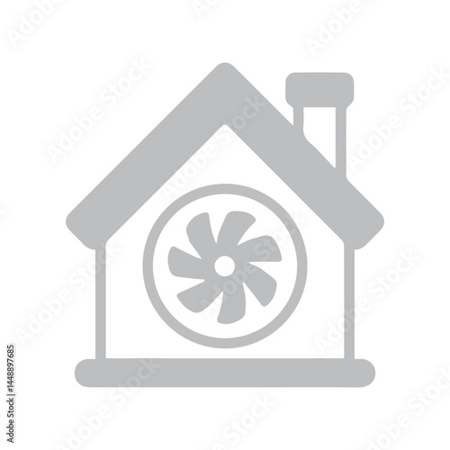 house ventilation icon