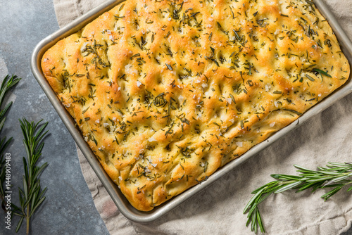 Foto Rosemary and Sea Salt Focaccia Bread