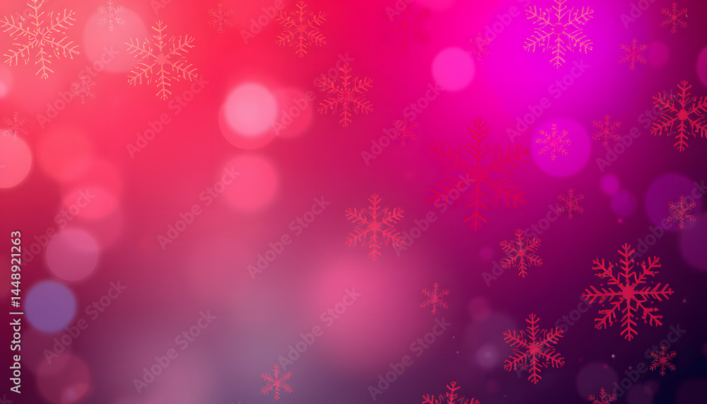 Red Snowflake Wrapping Paper, dramatic. with white shades Red Snowflake Wrapping Paper, dramatic. with white shades