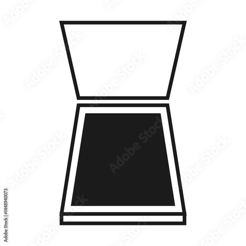 scanner tool icon vector illustration
