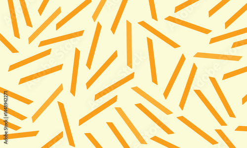 Background french fries potato repeat unique design