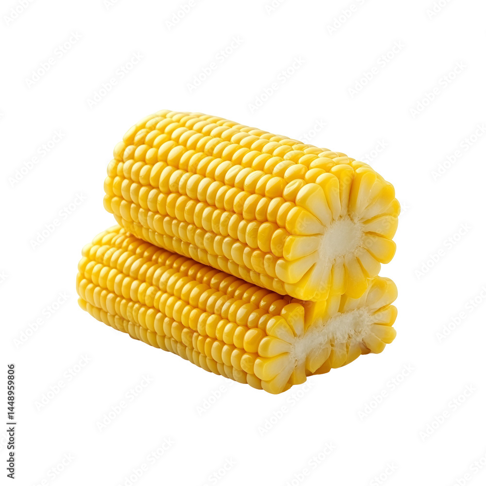 Sweet Corn on the Cob Delicious Yellow Kernels Healthy Snack Sweet Corn on the Cob Delicious Yellow Kernels Healthy Snack