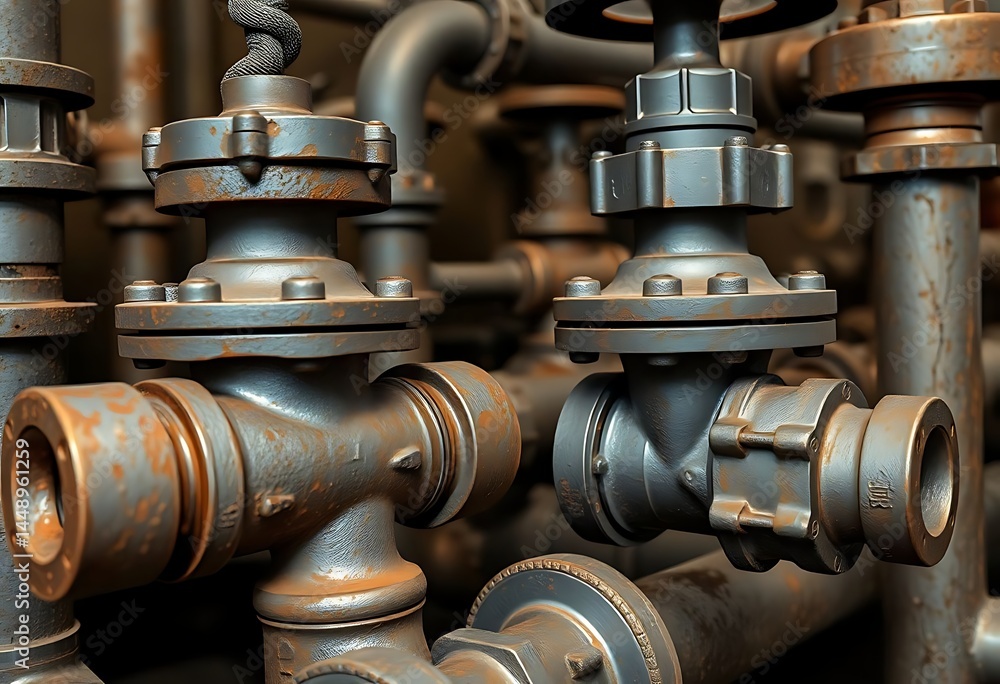 bunch of pipes that are connected to each other bunch of pipes that are connected to each other