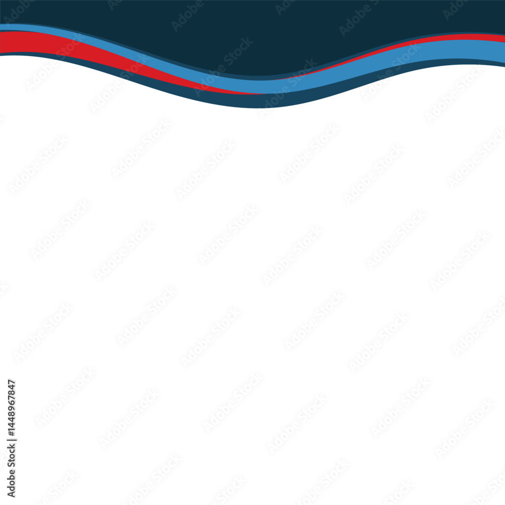Header Modern Wavy Vector Header Modern Wavy Vector