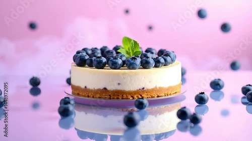 Delicious Blueberry Cheesecake: A Culinary Delight