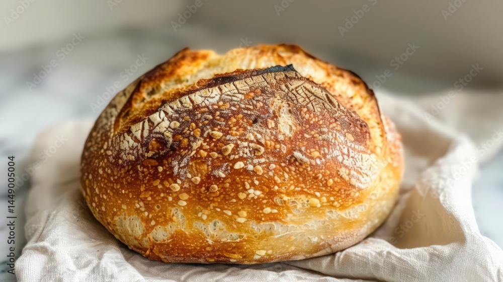 Artisan Sourdough Bread, Homemade sourdough bread, crusty and golden. Artisan Sourdough Bread, Homemade sourdough bread, crusty and golden.