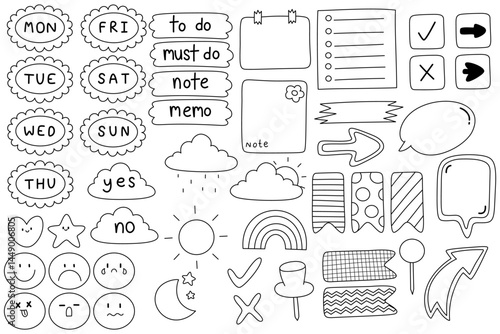 Scrapbook Element Planner Element