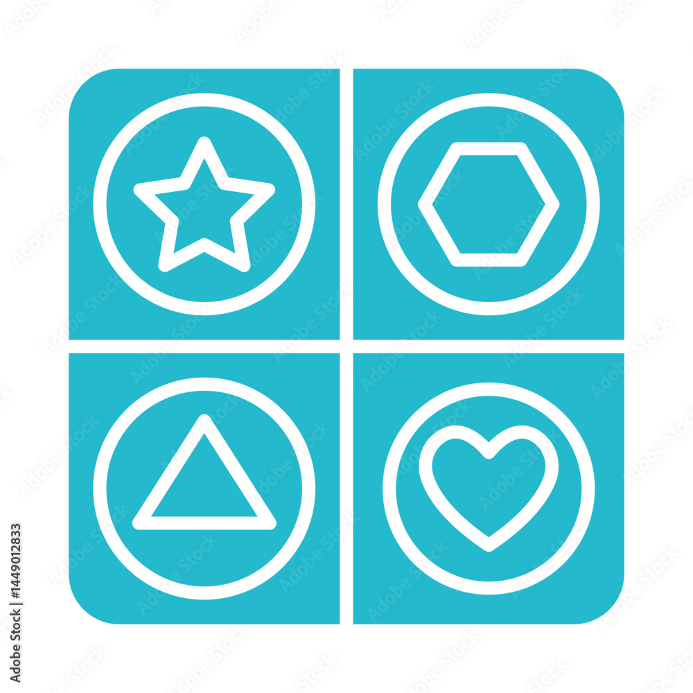 Shape toy Icon Shape toy Icon