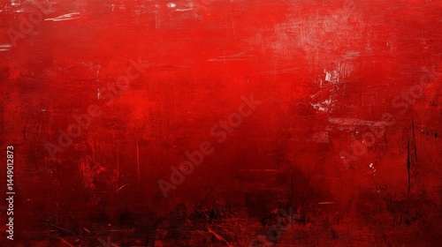Vibrant Red Texture Background on red background