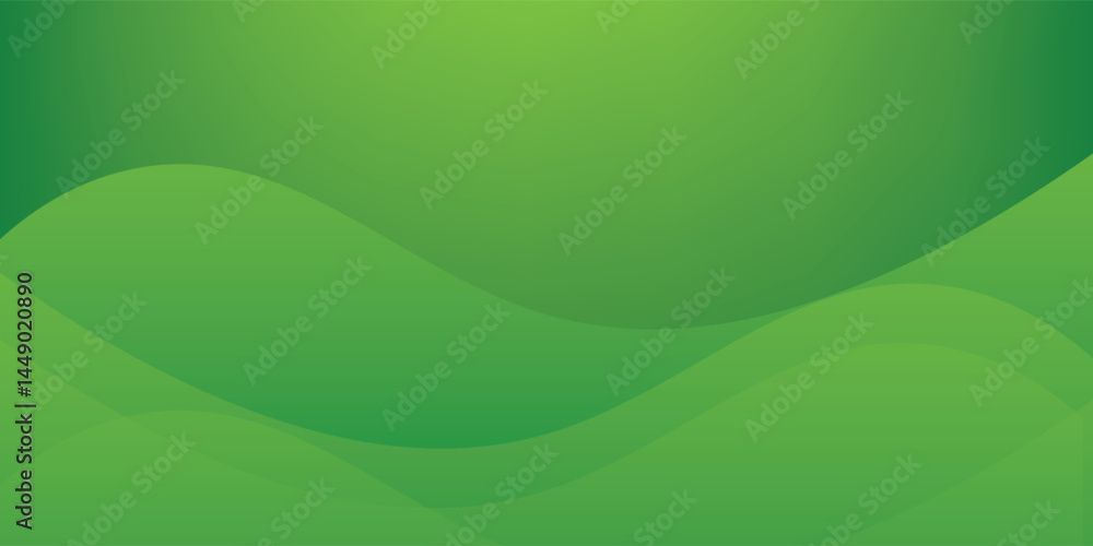 abstract green background with dynamic waves layer abstract green background with dynamic waves layer