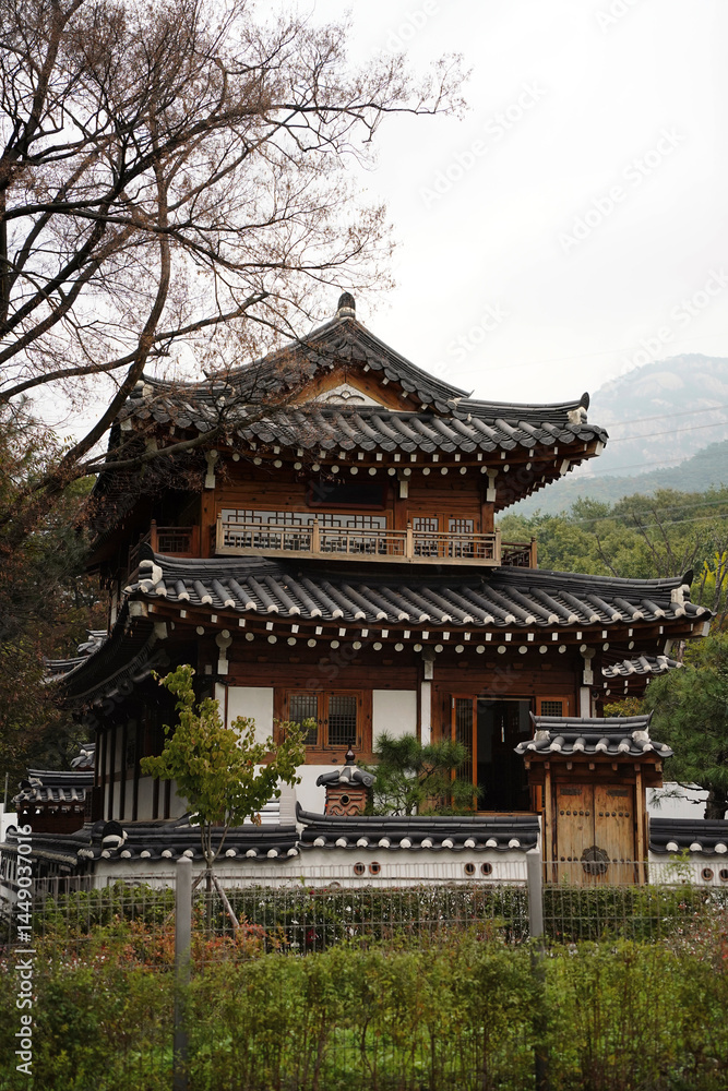 Traditional Korean house Traditional Korean house