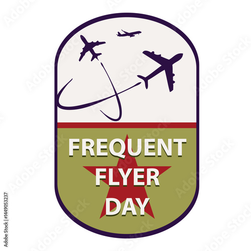 Frequent Flyer Day Sticker